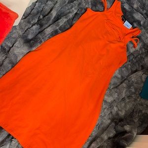 ✨4 for $15✨ Orange bodycon dress